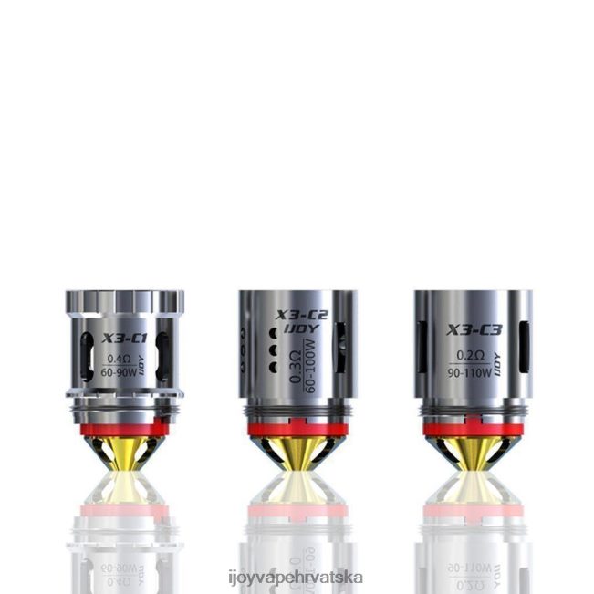 iJOY Captain x3 zamjenske zavojnice (paket od 3)iJOY vape order online NT4J2H110