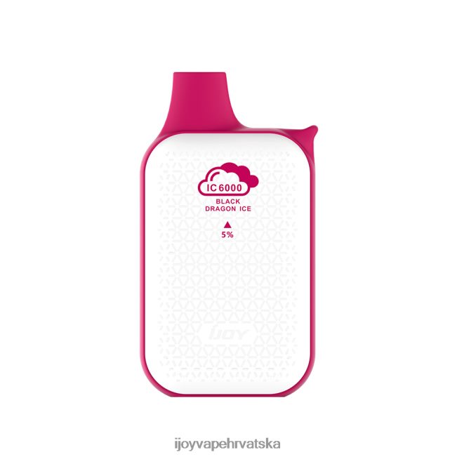 iJOY Bar IC6000 za jednokratnu upotrebu crni zmajev led iJOY vape hrvatska NT4J2H201