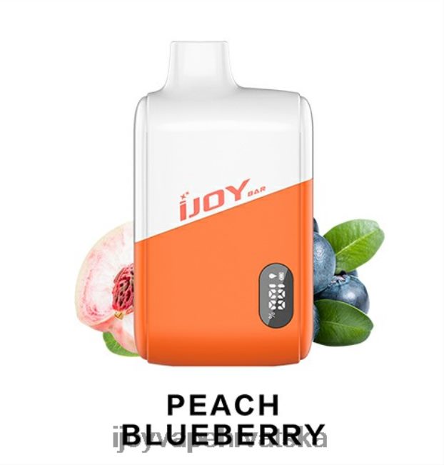 iJOY Bar IC8000 za jednokratnu upotrebu breskva borovnica buy iJOY vape online NT4J2H189