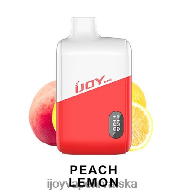 iJOY Bar IC8000 za jednokratnu upotrebu breskva limun iJOY vape order online NT4J2H190
