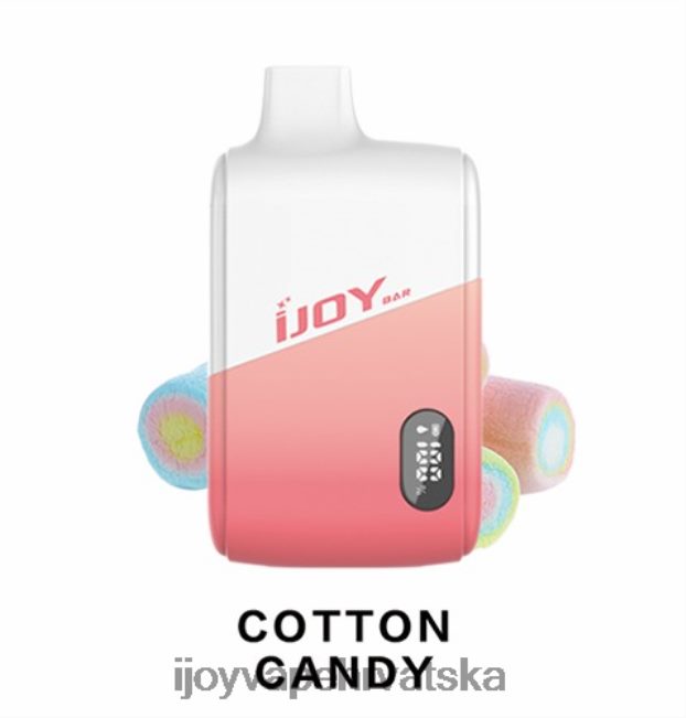 iJOY Bar IC8000 za jednokratnu upotrebu šećerna vuna iJOY vape flavors NT4J2H184