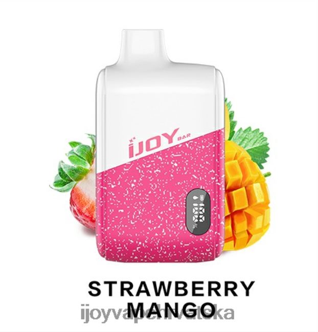 iJOY Bar IC8000 za jednokratnu upotrebu jagoda mango iJOY vape flavors NT4J2H194