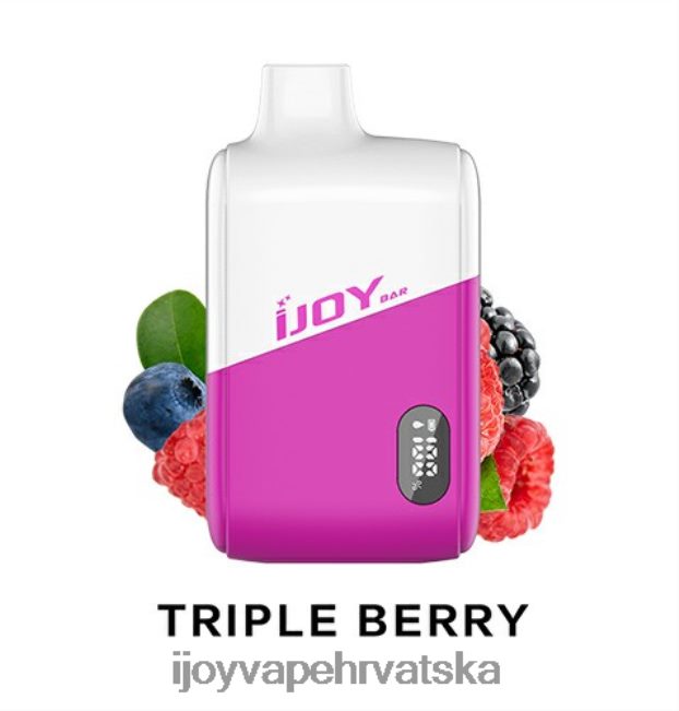 iJOY Bar IC8000 za jednokratnu upotrebu trostruki bobičasti led iJOY bar vape price NT4J2H195