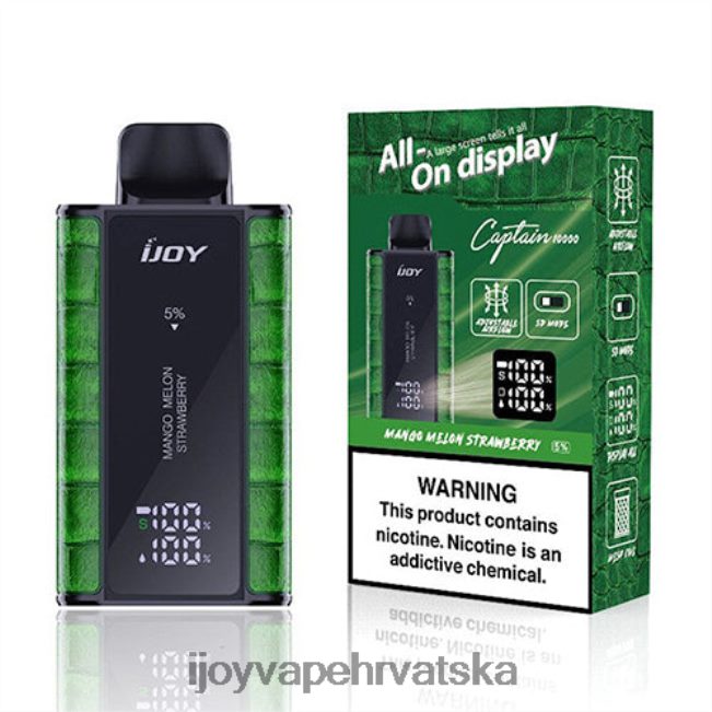 iJOY Bar Captain za jednokratnu upotrebu mango dinja jagoda iJOY vape hrvatska NT4J2H91