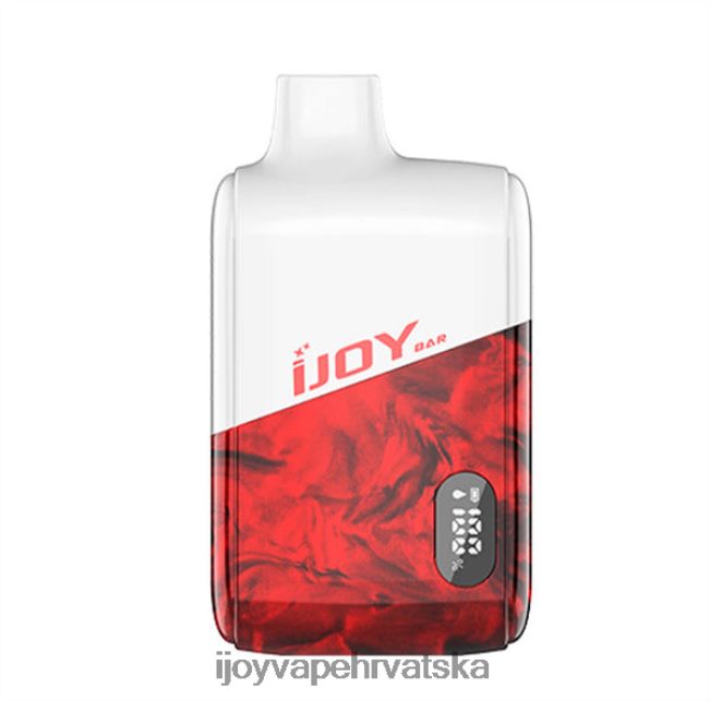 iJOY Bar Smart Vape 8000 udaha crni zmajev led iJOY bar vape price NT4J2H5