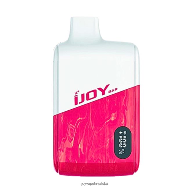 iJOY Bar Smart Vape 8000 udaha crni zmajev led iJOY bar vape price NT4J2H5