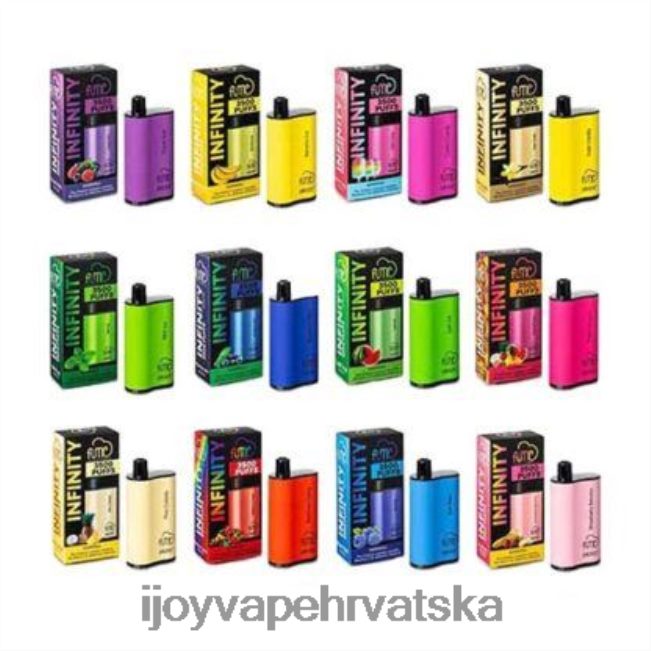 iJOY Fume Infinity za jednokratnu upotrebu 3500 udisaja | 12 ml borovnica menta iJOY vape order online NT4J2H100