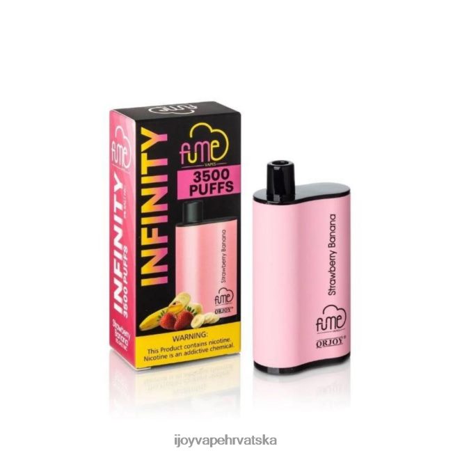 iJOY Fume Infinity za jednokratnu upotrebu 3500 udisaja | 12 ml jagoda banana iJOY vape for sale NT4J2H107