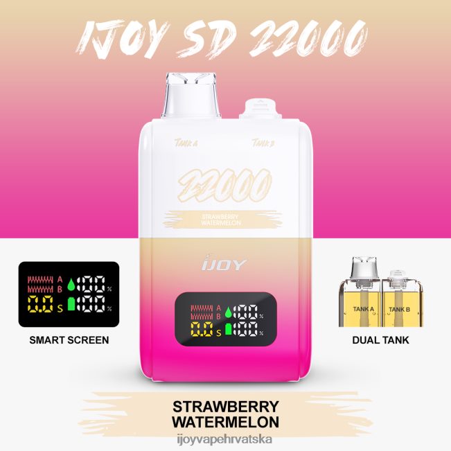 iJOY SD 22000 za jednokratnu upotrebu jagoda lubenica iJOY vape shop NT4J2H158
