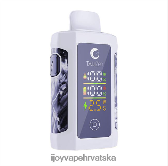 iJOY TaijiZen Judo 24000 vape za jednokratnu upotrebu bijeli led od jagode iJOY vape price NT4J2H66