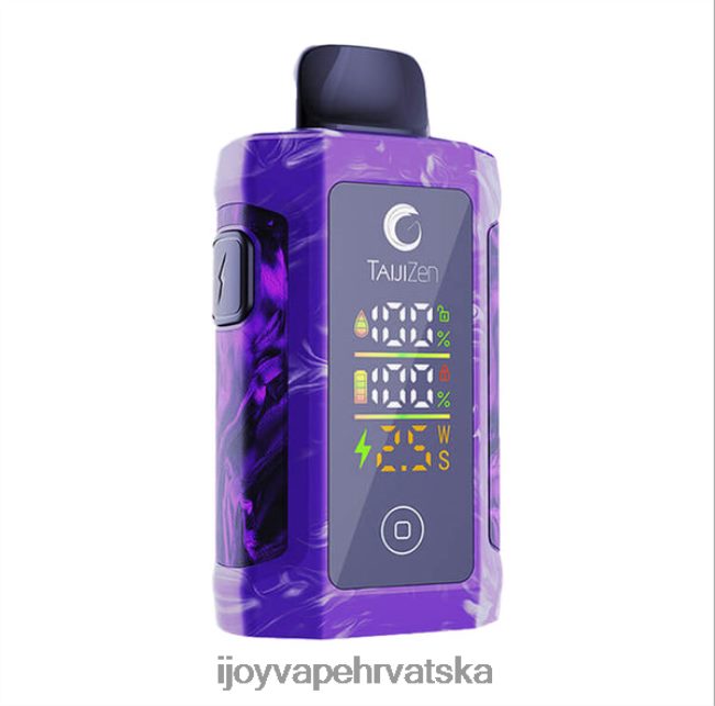 iJOY TaijiZen Judo 24000 vape za jednokratnu upotrebu kisela jagoda grožđe iJOY vape review NT4J2H63
