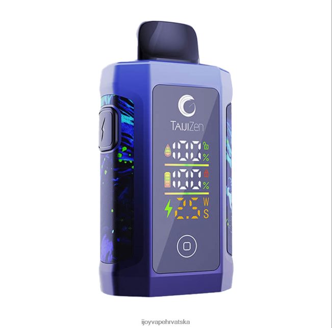 iJOY TaijiZen Judo 24000 vape za jednokratnu upotrebu kisela jagoda grožđe iJOY vape review NT4J2H63
